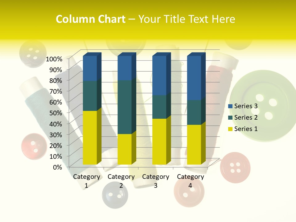 Pile White Colorful PowerPoint Template