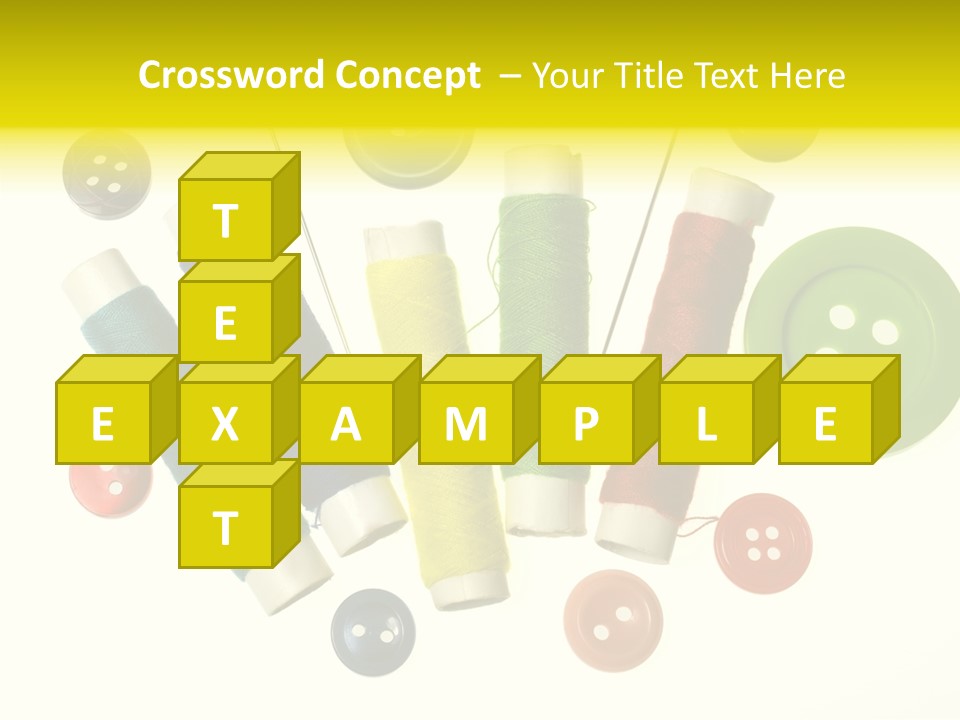 Pile White Colorful PowerPoint Template