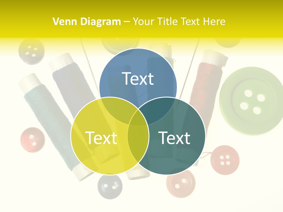 Pile White Colorful PowerPoint Template