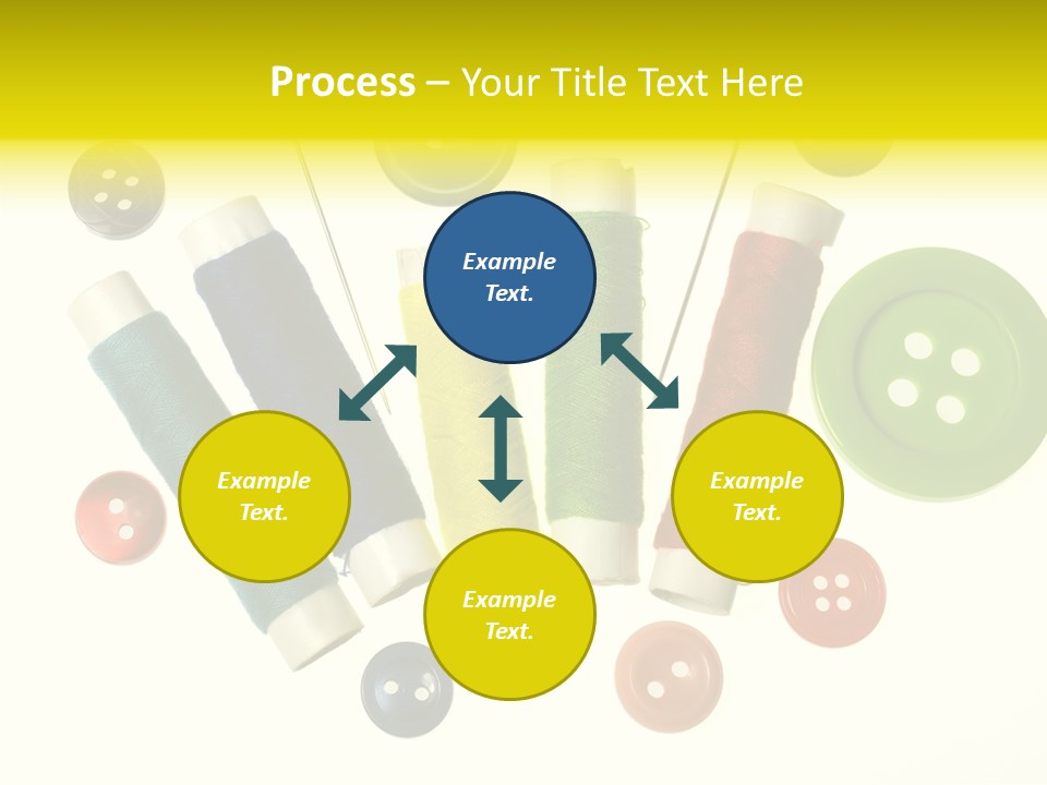 Pile White Colorful PowerPoint Template