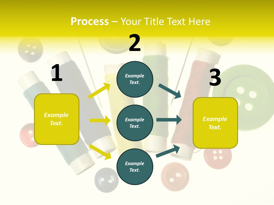 Pile White Colorful PowerPoint Template