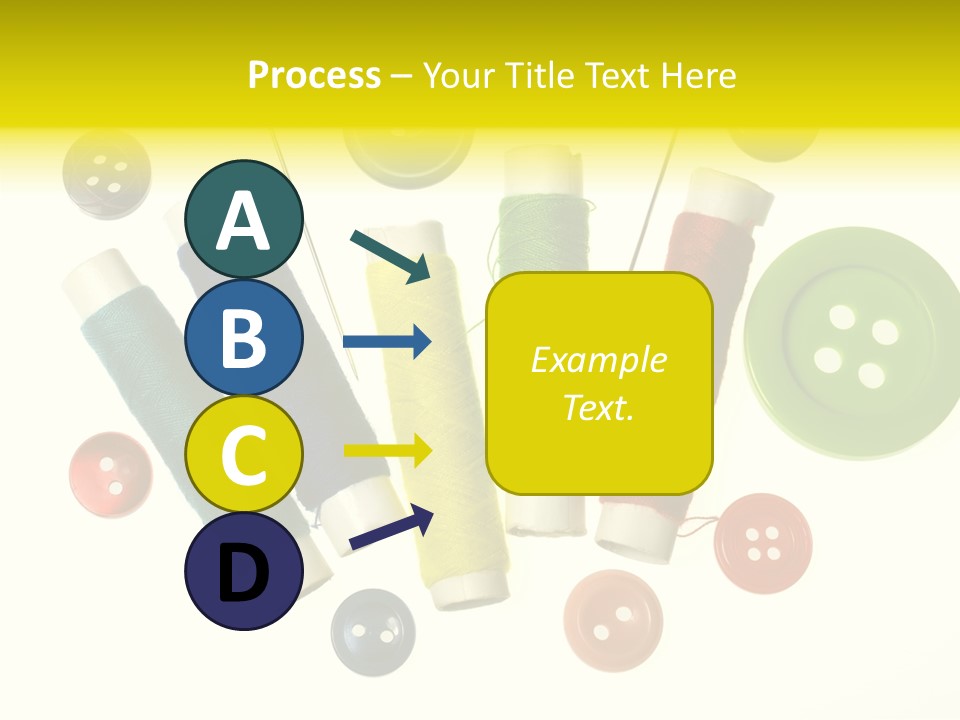 Pile White Colorful PowerPoint Template