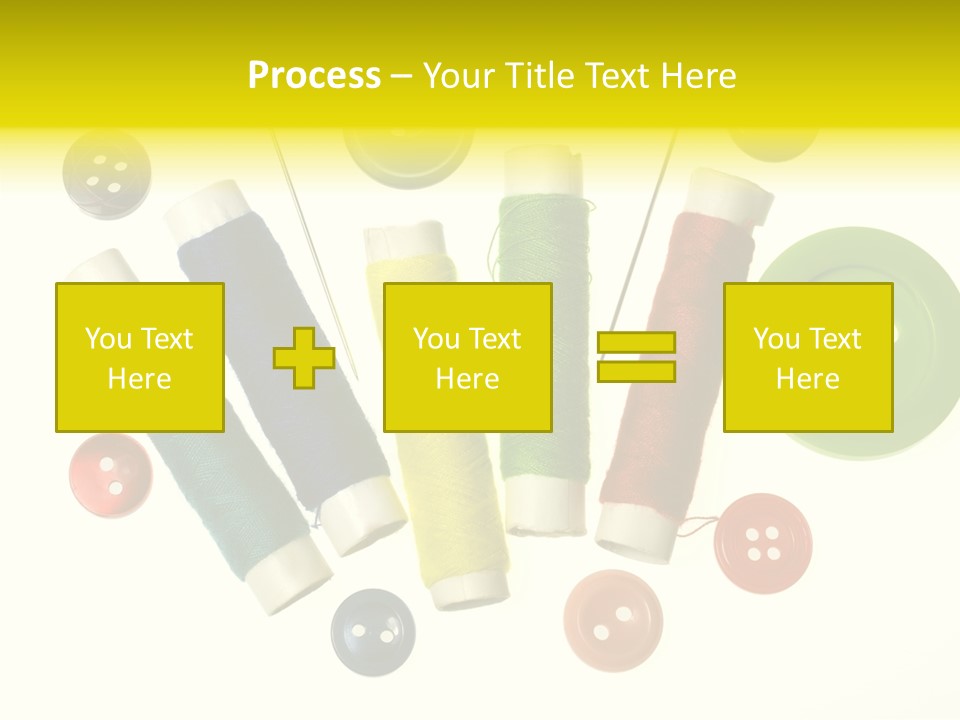 Pile White Colorful PowerPoint Template