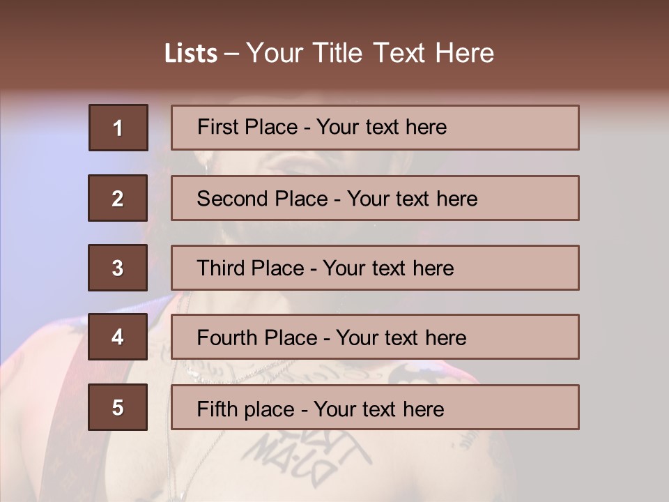 Paramount Musician Entertainment PowerPoint Template