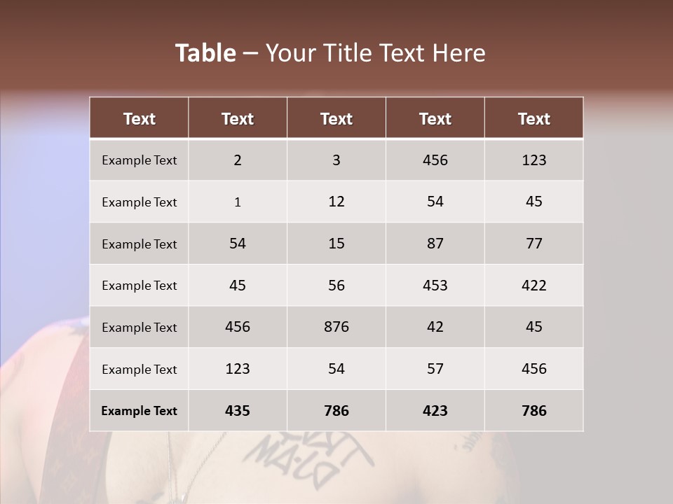 Paramount Musician Entertainment PowerPoint Template