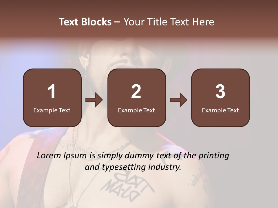 Paramount Musician Entertainment PowerPoint Template