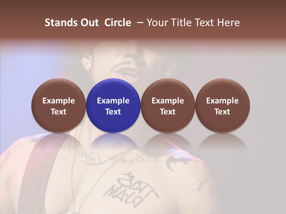 Paramount Musician Entertainment PowerPoint Template