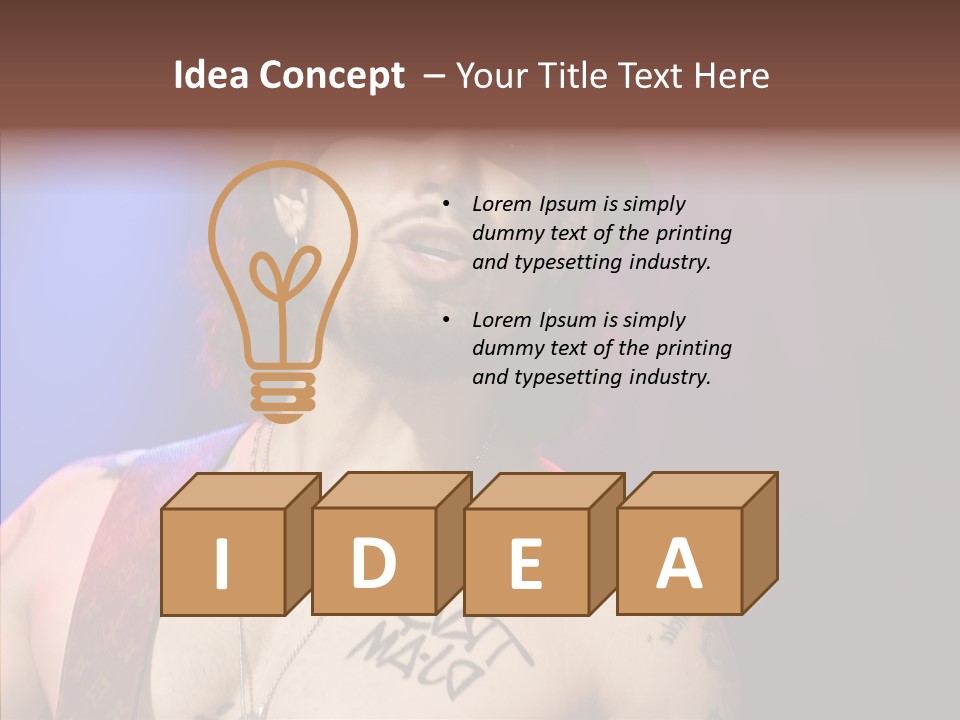 Paramount Musician Entertainment PowerPoint Template