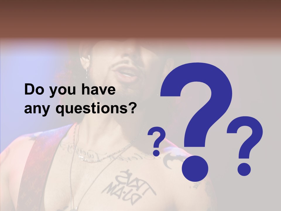 Paramount Musician Entertainment PowerPoint Template