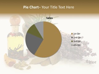 Still Food Leaves PowerPoint Template