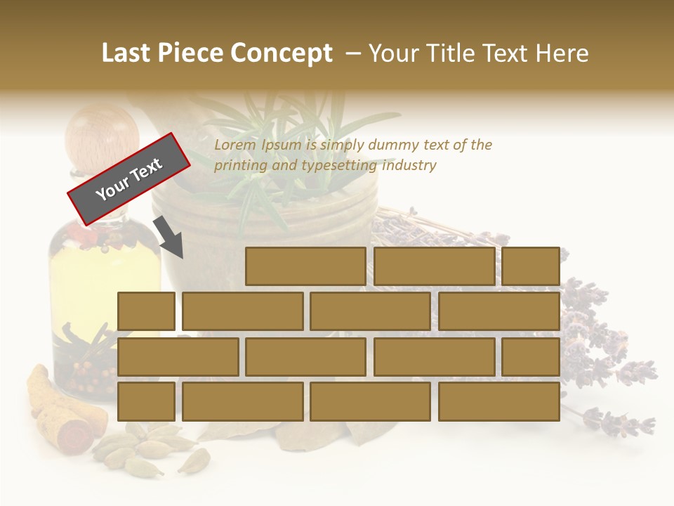 Still Food Leaves PowerPoint Template