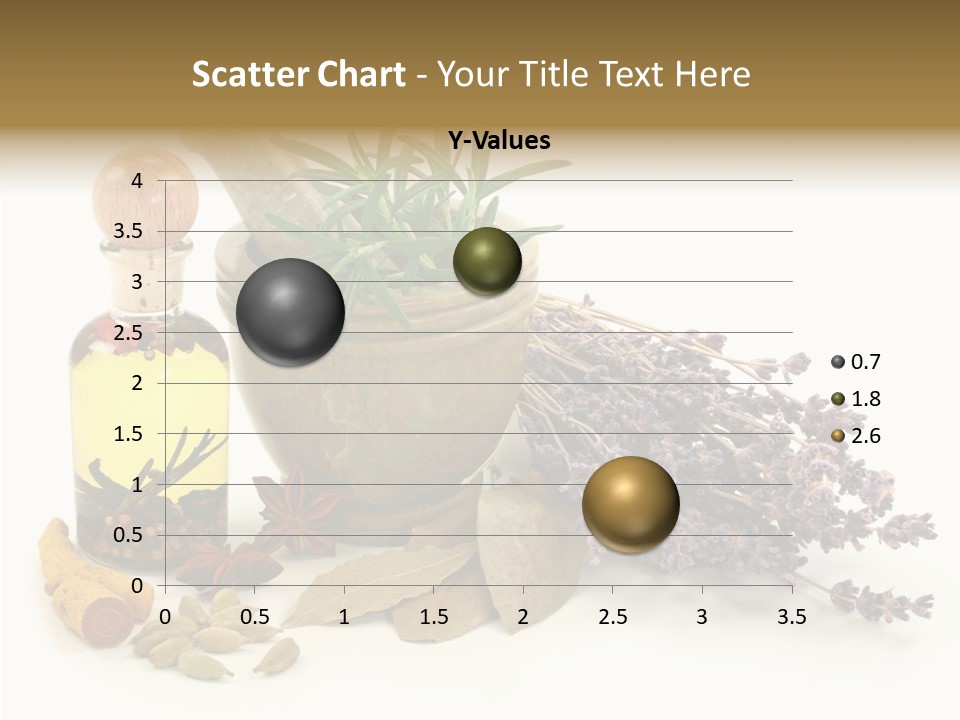 Still Food Leaves PowerPoint Template