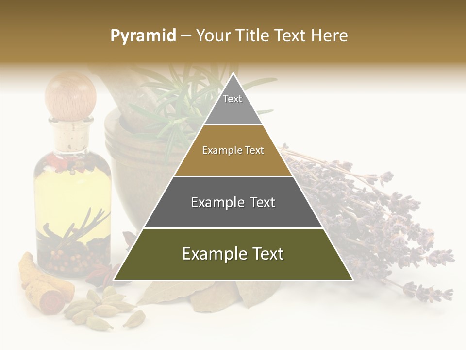 Still Food Leaves PowerPoint Template