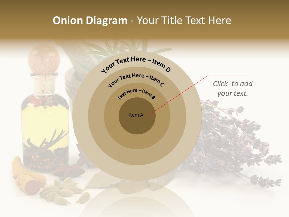 Still Food Leaves PowerPoint Template