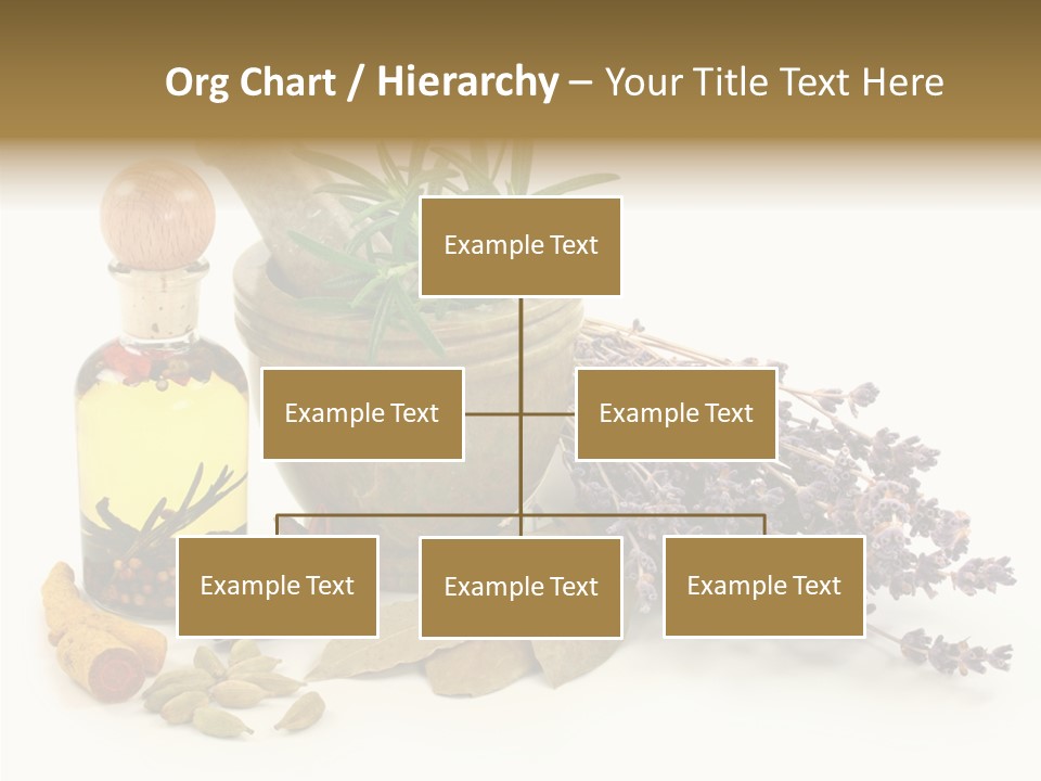 Still Food Leaves PowerPoint Template