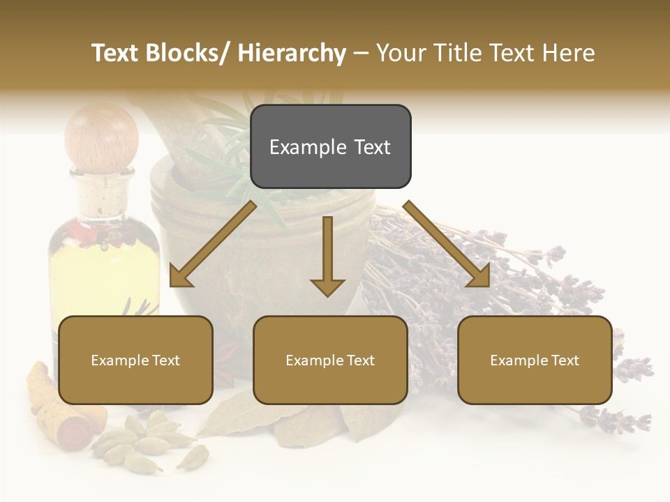 Still Food Leaves PowerPoint Template