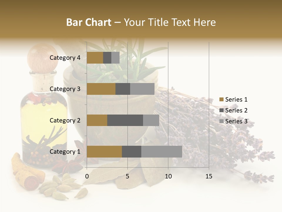 Still Food Leaves PowerPoint Template