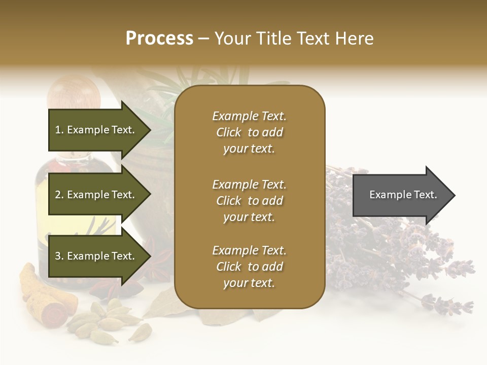 Still Food Leaves PowerPoint Template