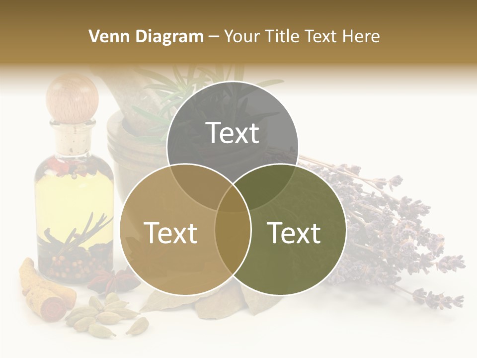 Still Food Leaves PowerPoint Template
