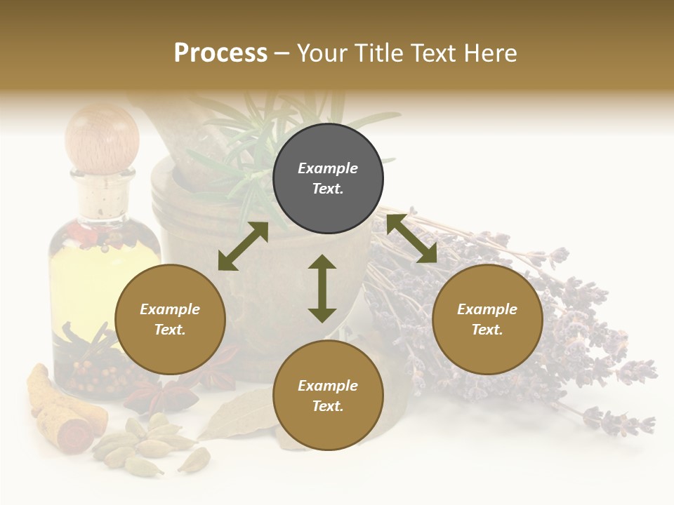 Still Food Leaves PowerPoint Template