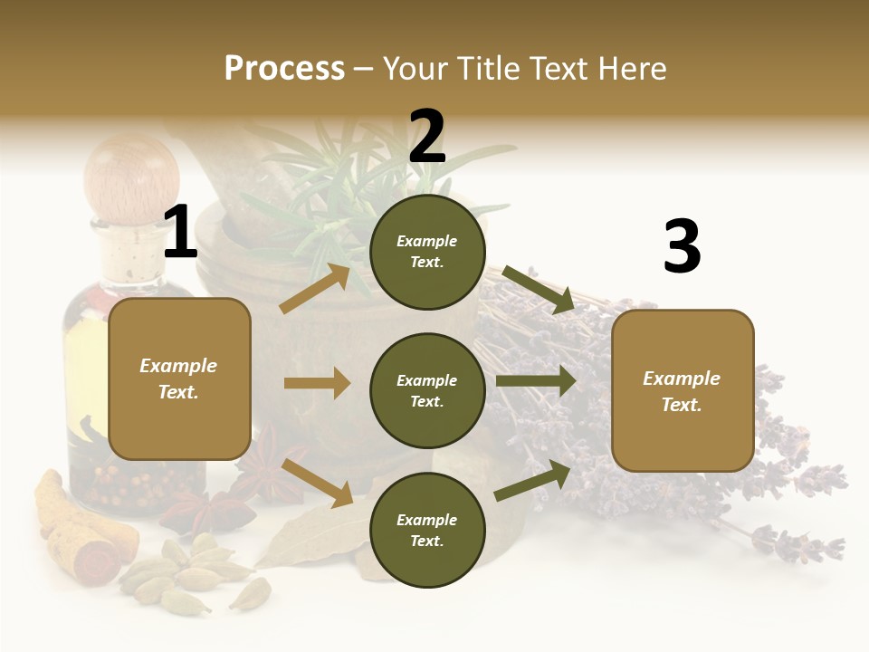 Still Food Leaves PowerPoint Template