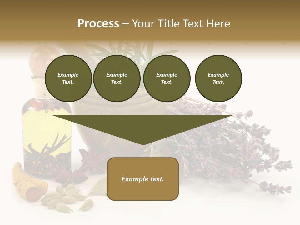 Still Food Leaves PowerPoint Template