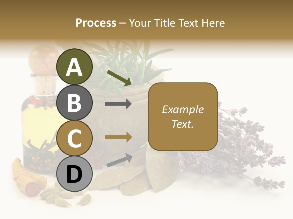 Still Food Leaves PowerPoint Template
