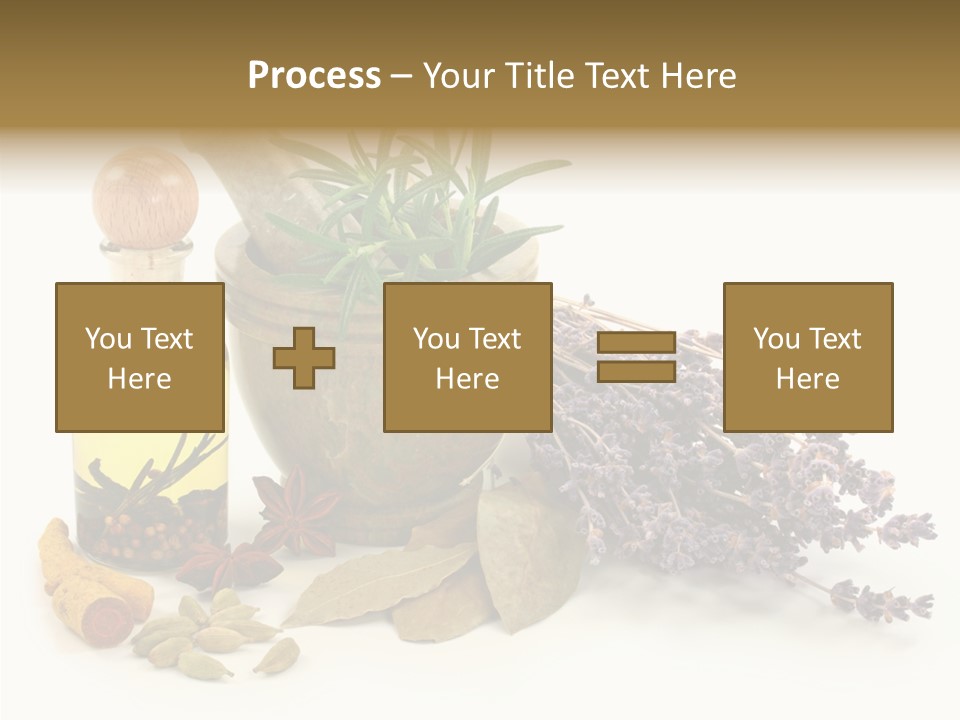 Still Food Leaves PowerPoint Template