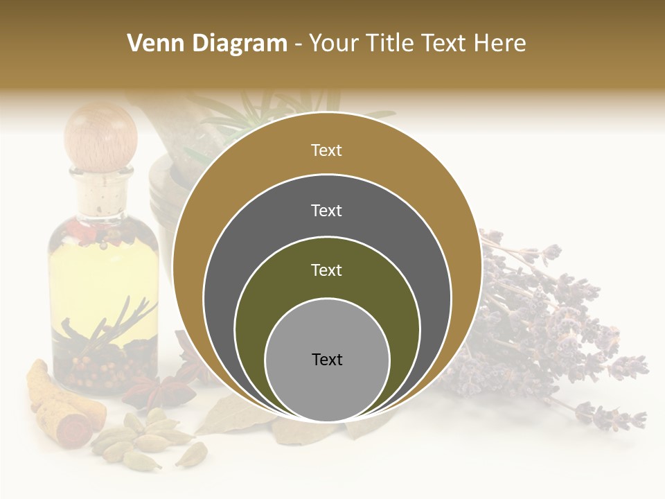 Still Food Leaves PowerPoint Template