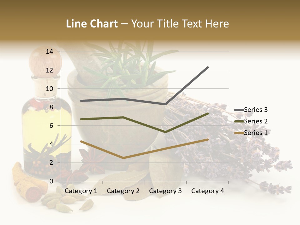 Still Food Leaves PowerPoint Template