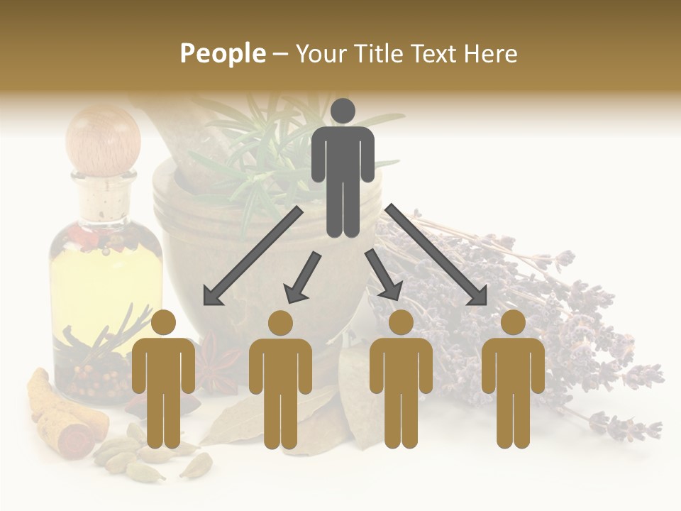 Still Food Leaves PowerPoint Template