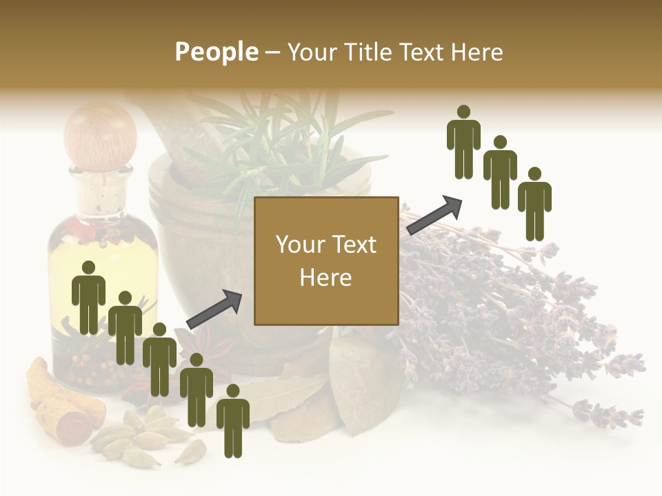 Still Food Leaves PowerPoint Template