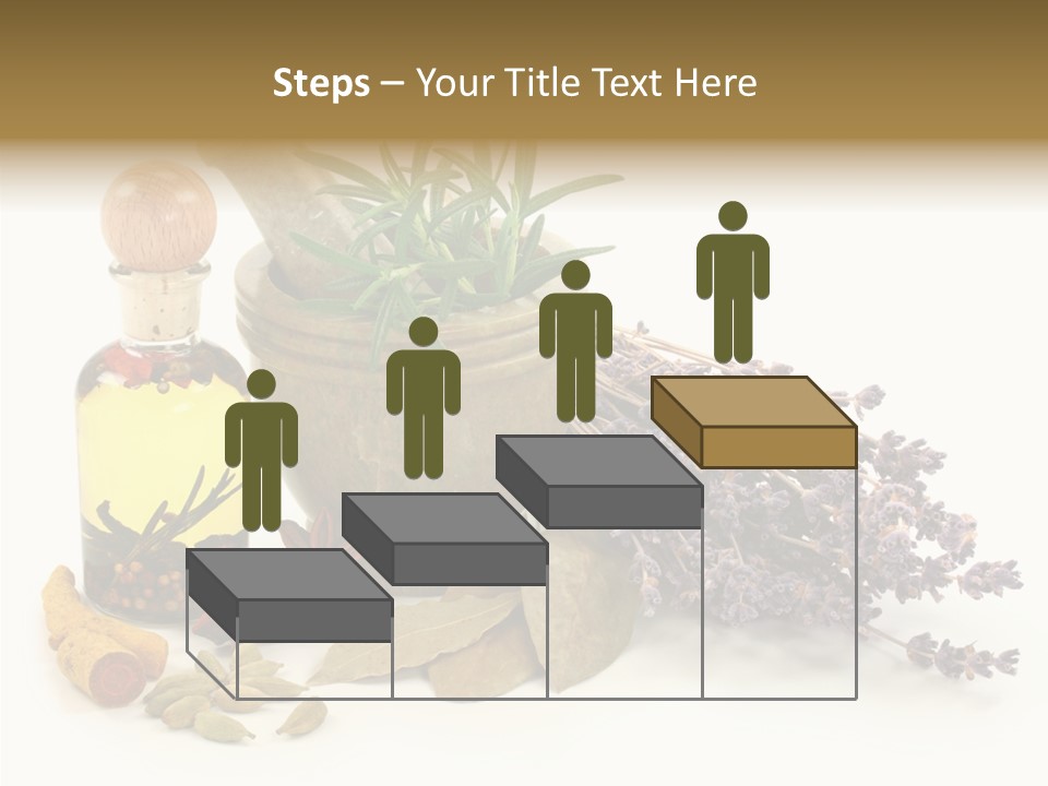 Still Food Leaves PowerPoint Template