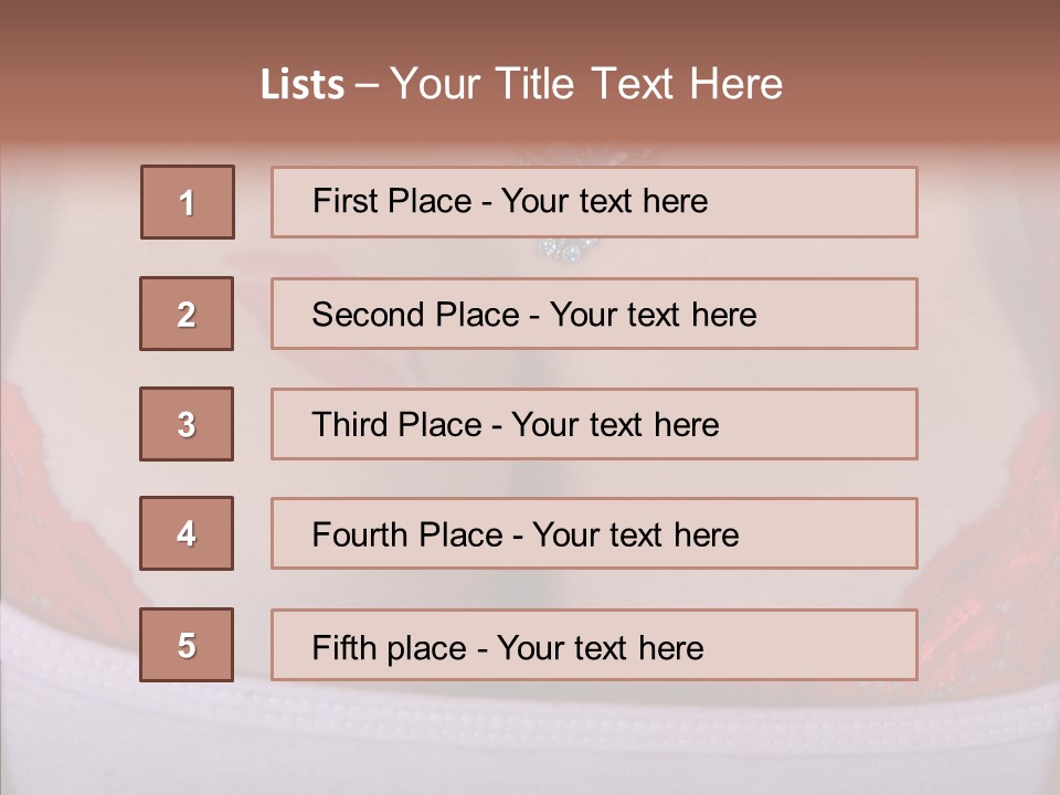 Sexy Hot Large PowerPoint Template