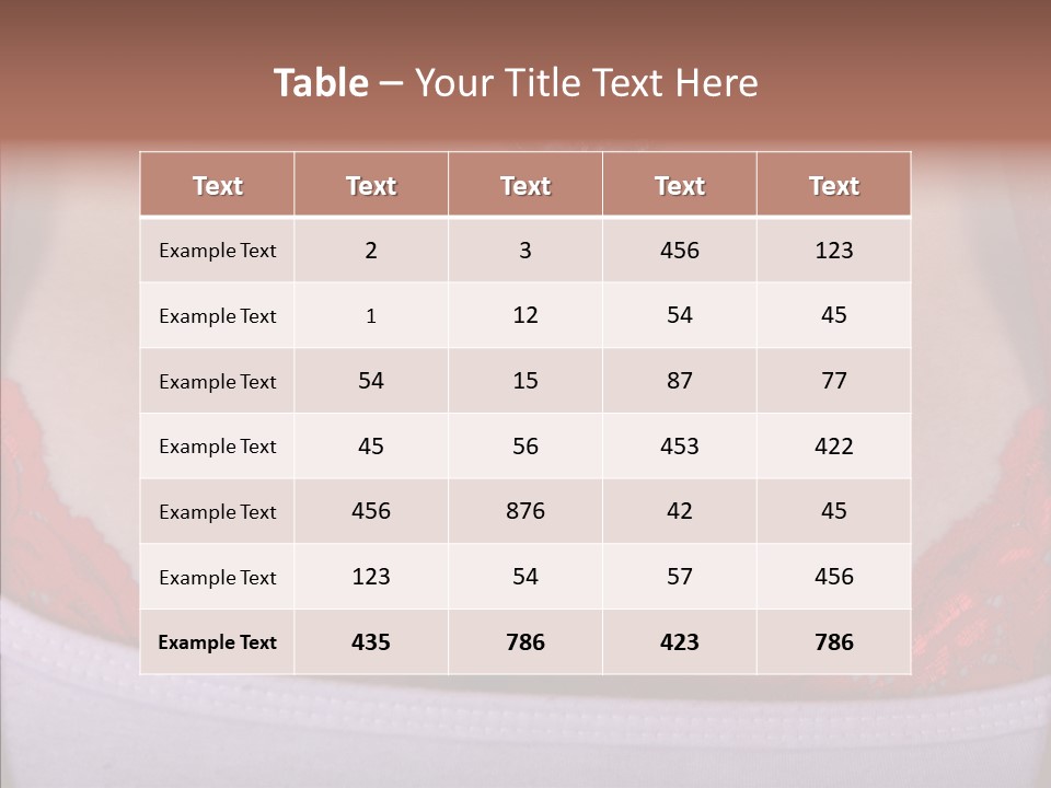Sexy Hot Large PowerPoint Template