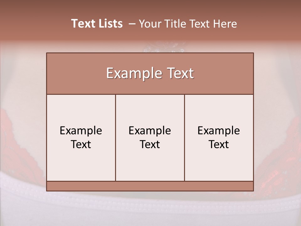 Sexy Hot Large PowerPoint Template