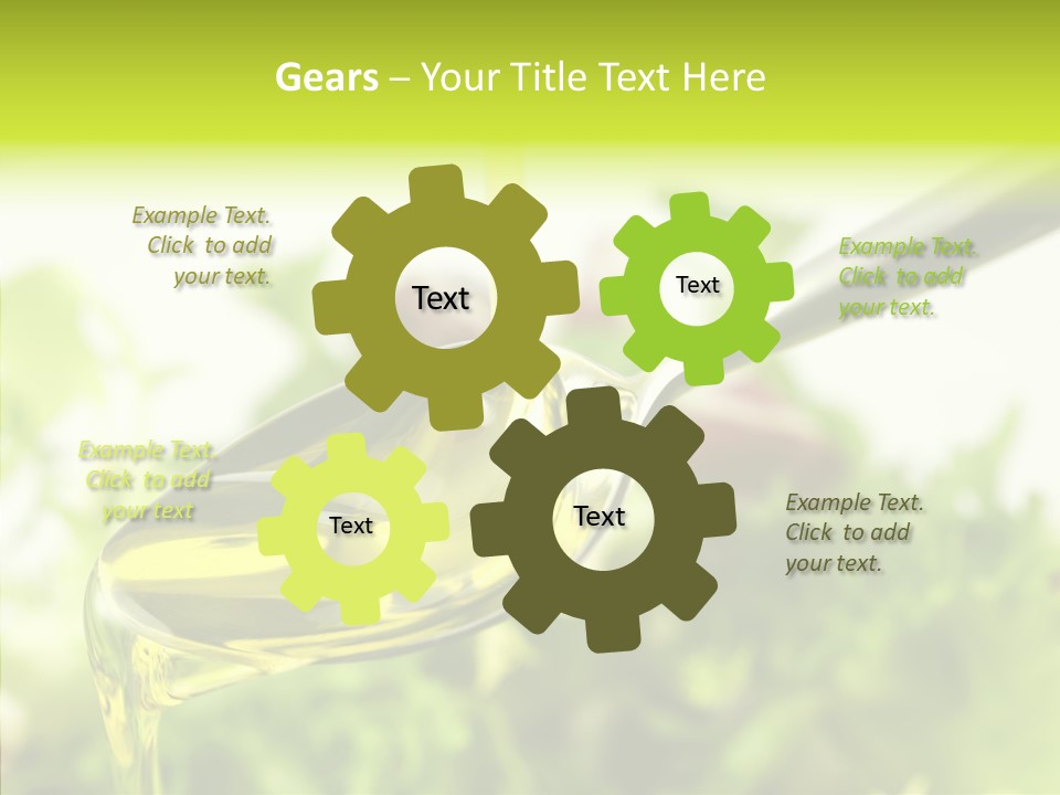 Cholesterol Cook Fresh PowerPoint Template
