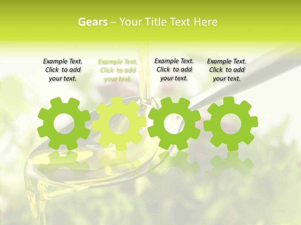 Cholesterol Cook Fresh PowerPoint Template