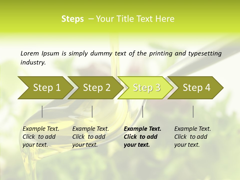 Cholesterol Cook Fresh PowerPoint Template