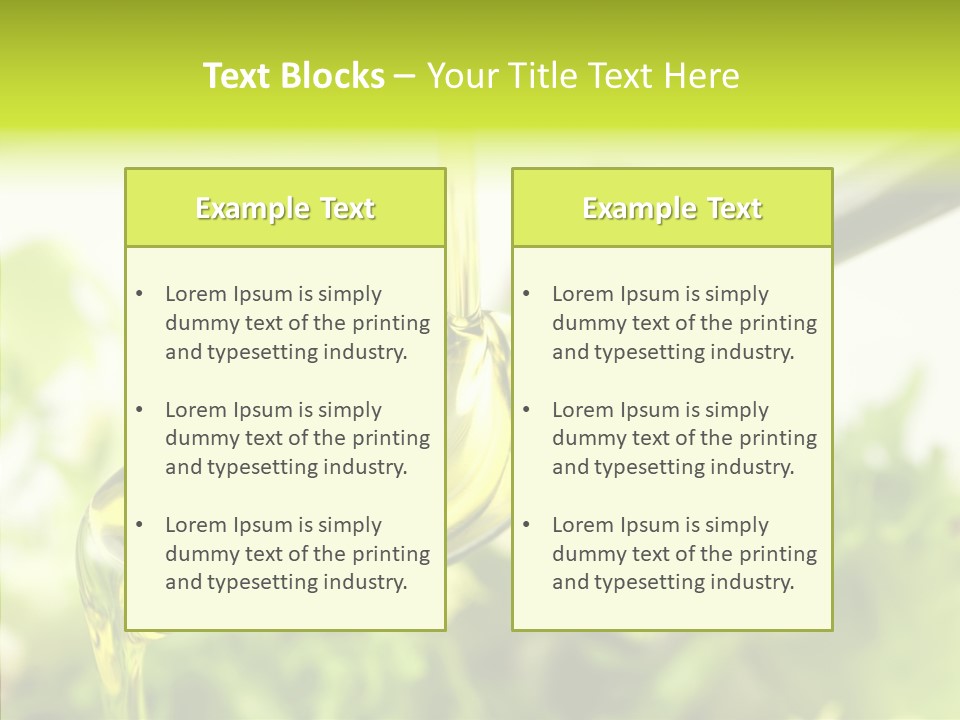 Cholesterol Cook Fresh PowerPoint Template