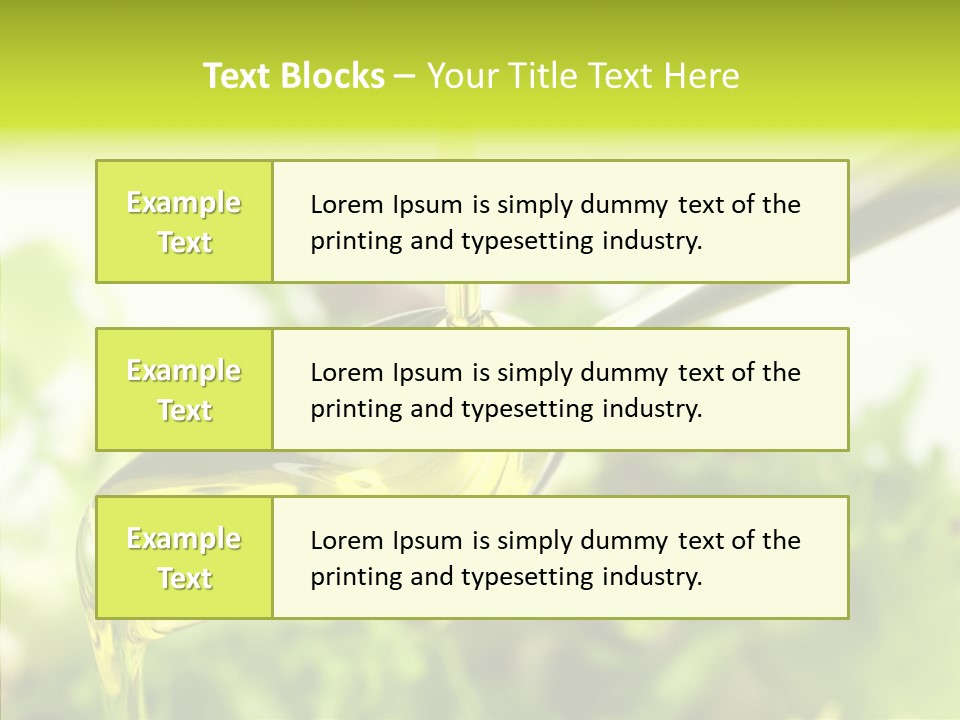 Cholesterol Cook Fresh PowerPoint Template