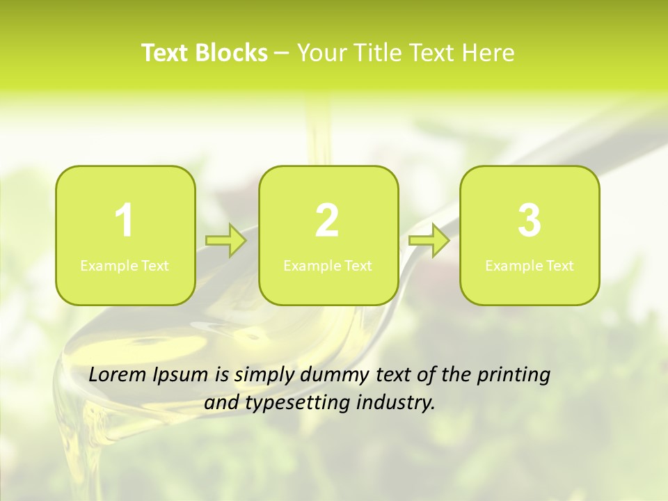 Cholesterol Cook Fresh PowerPoint Template