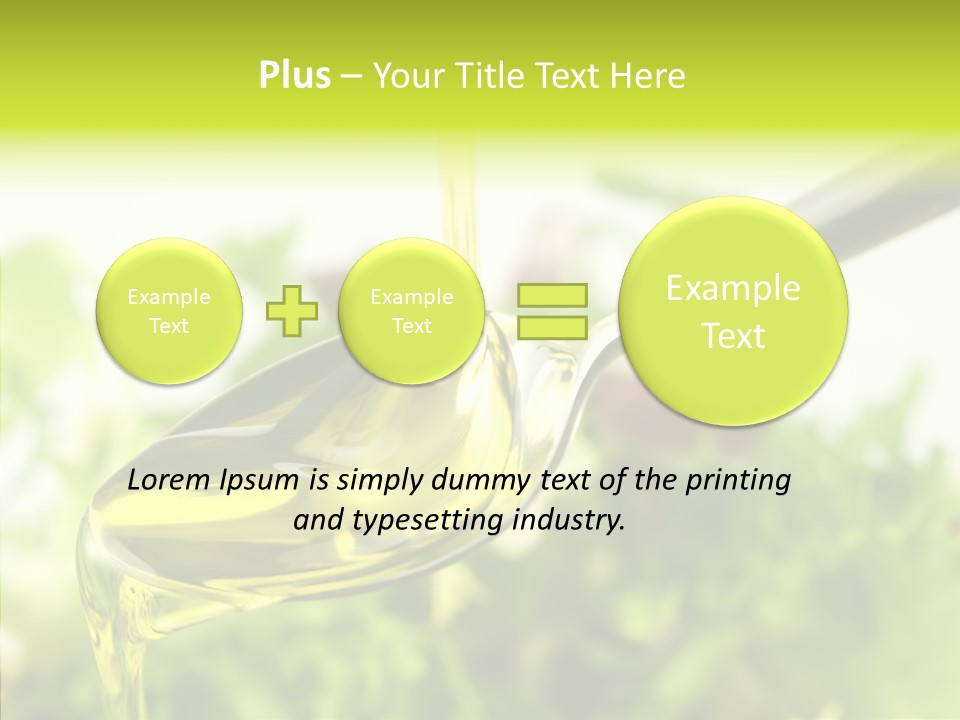 Cholesterol Cook Fresh PowerPoint Template