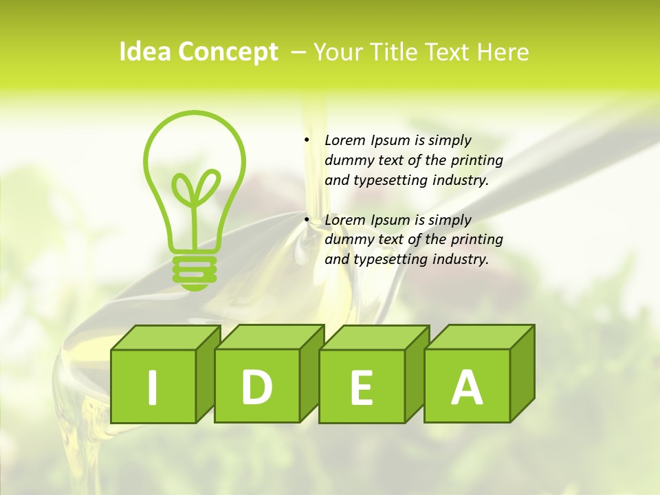 Cholesterol Cook Fresh PowerPoint Template