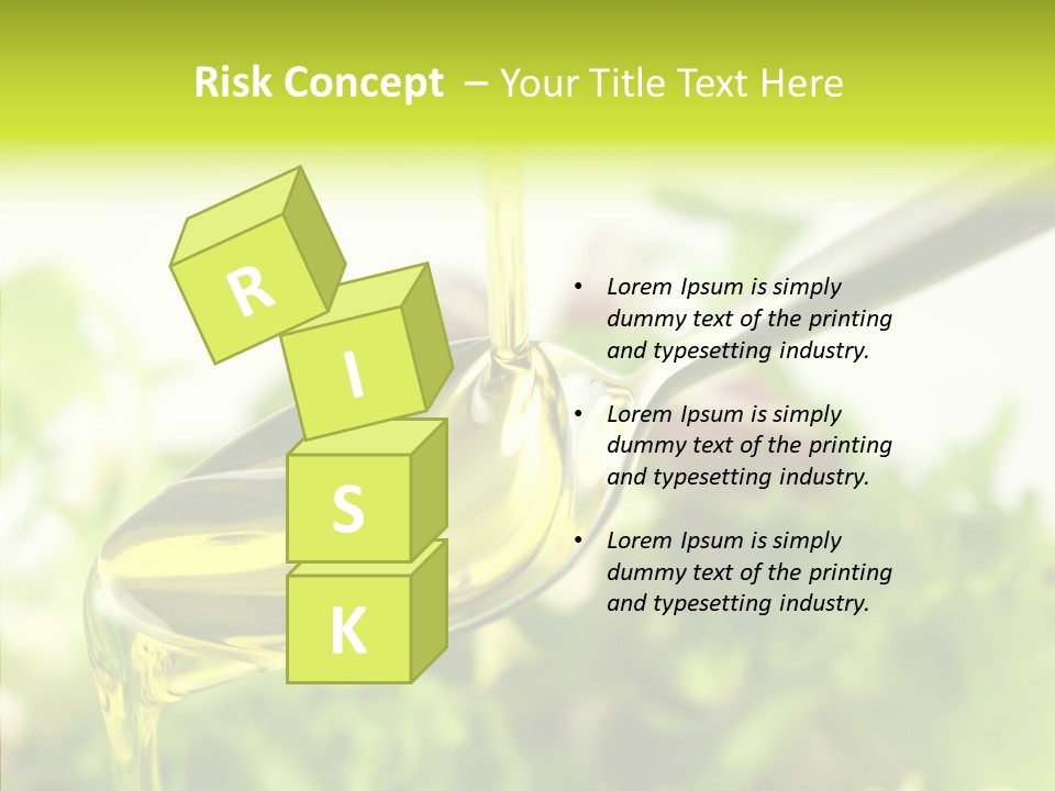 Cholesterol Cook Fresh PowerPoint Template