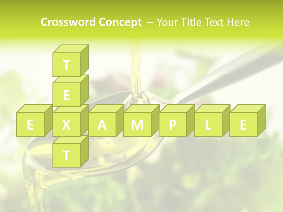 Cholesterol Cook Fresh PowerPoint Template
