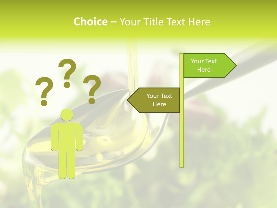 Cholesterol Cook Fresh PowerPoint Template