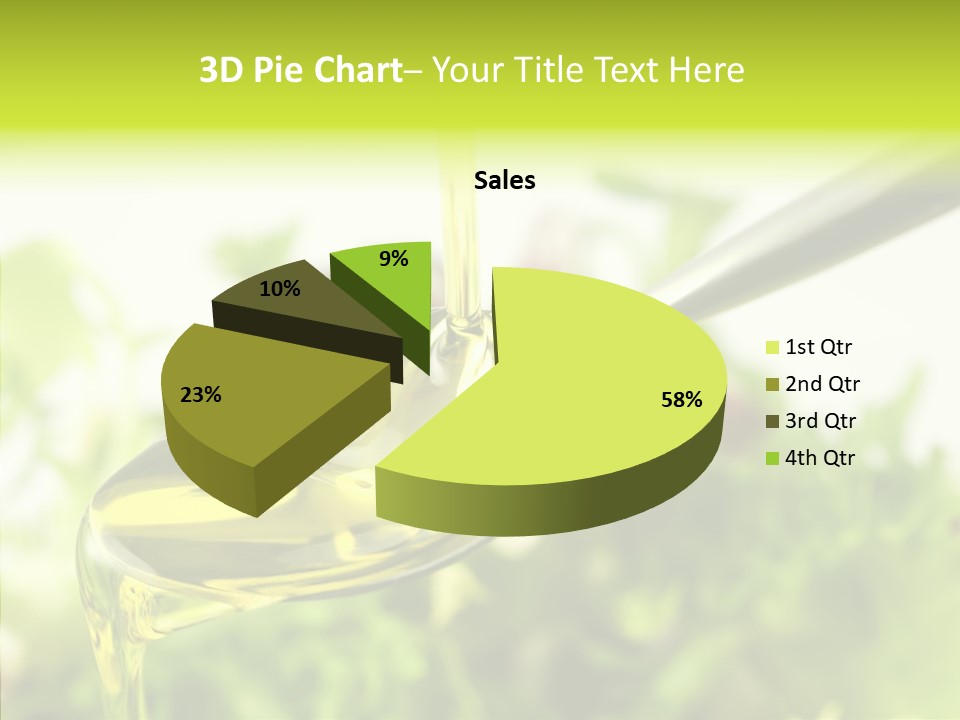 Cholesterol Cook Fresh PowerPoint Template
