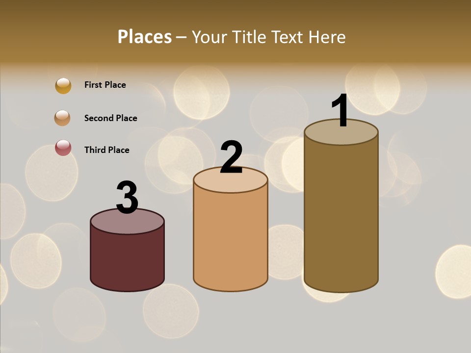 Multicolored Glow Light PowerPoint Template