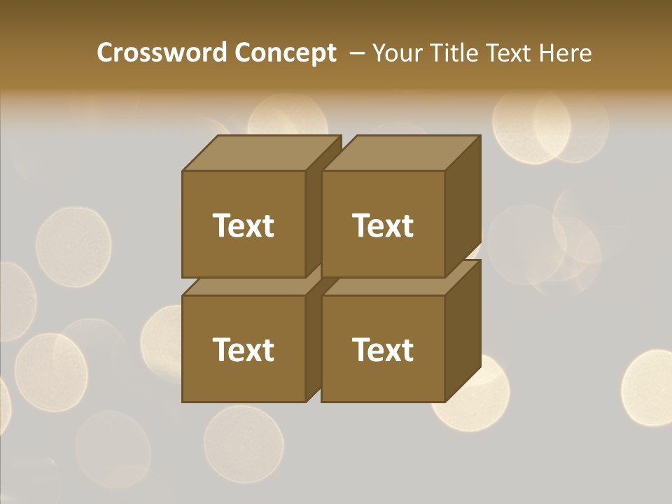 Multicolored Glow Light PowerPoint Template